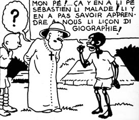 Tintin au Congo première version